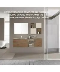 Ristrutturiamo il bagno,Varese e provincia,Gallarate,Besnate