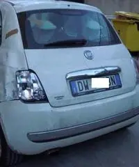 Fiat 500 lounge 1200 benzina sinistrata - Roma Fiat 500 lounge 1200 benzina sinistrata - Roma