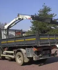 Iveco Eurocargo 120E18 1999 Euro5 ribaltabile e gru del 2006