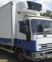EUROCARGO 75E18 ANNO 2002 FRIGO CON GANCIERE CARNE