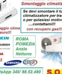 Montaggio condizionatore Pomezia colli di enea