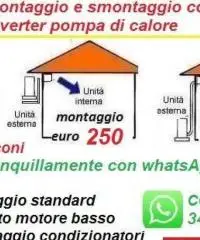 Montaggio condizionatore Pomezia colli di enea