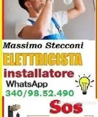 Lampadari ikea montaggio elettricista Massimo Stecconi