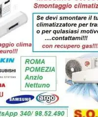 Smontaggio condizionatori Ardea