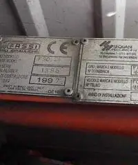 Ford Transit 1998 cassone fisso e gru Fassi F30