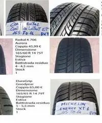 Gomme usate e nuove - Marche
