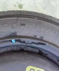 Ruotino di scorta citroen c3 125/80 r 15 Ruotino di scorta citroen c3 125/80 r 15