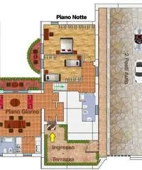 Villa Belvedere con Attico e Mansarda