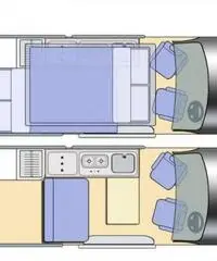 CAMPER PURO FURGONATO 4 POSTI VOLKSWAGEN T4 CALIFORNIA