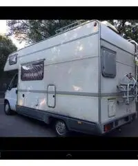 Camper mansardato Fiat ducato 2800 diesel 6 posti con gancio