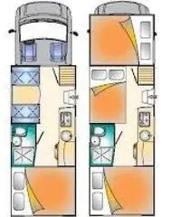 Rimor 677TC Garage su Ford 130 T350 Gemellato