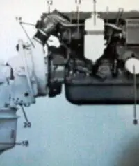 Motore turbodiesel volvo penta 130 hp 6 cilindri Motore turbodiesel volvo penta 130 hp 6 cilindri