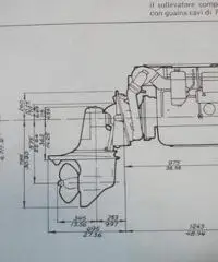 Motore turbodiesel volvo penta 130 hp 6 cilindri