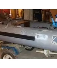 Gommone carrello motore