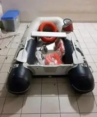 Gommone e motore honda 4t