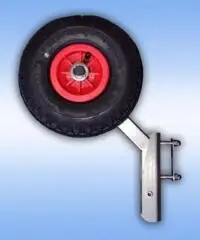 Ruote alaggio curve per gommoni in acciaio inox Euro 129