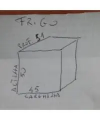 Frigorifero vitrifrigo per barca con compressore e gas