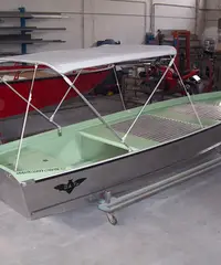 BATèl 58, battello Reggiani in alluminio + motore BATèl 58, battello Reggiani in alluminio + motore