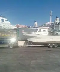 Carrello trasporto barche e gommoni fino a 8 metri, a noleggio