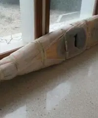 Canoa vetroresina nuova lunga metri 6 mai usata ancora imballata Canoa vetroresina nuova lunga metri 6 mai usata ancora imballata