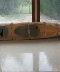 Canoa vetroresina nuova lunga metri 6 mai usata ancora imballata Canoa vetroresina nuova lunga metri 6 mai usata ancora imballata