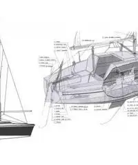 barca a vela ALTRO Micro Challenge anno 1996 lunghezza mt 550 barca a vela ALTRO Micro Challenge anno 1996 lunghezza mt 550