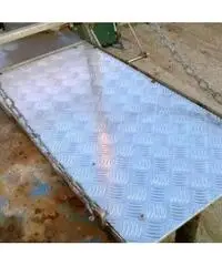 Passerella d'imbarco in acc. inox basculante