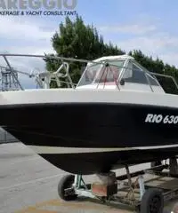 barca a motoreRIO 630 CABIN FISH - Volvo D 130 Hp - refitting totale