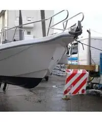 Barca f. longo ledy mt 550 open piu honda cv 90 ultima generaz