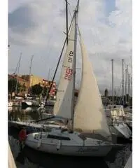 Barca vela cabinato Edel 5 5,80mt albero abbattibile