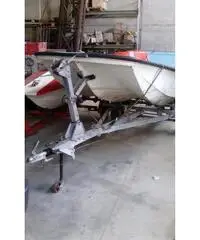 barca a motore ABBATE BRUNO barca in vetroresina anno 2008 lunghezza mt 4