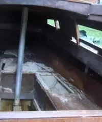 Barca legno antica 7 metri