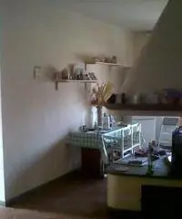 Comeana, terzo ed utimo piano con ascensore, con bella vista panoramica, soggiorno, cucina, due came