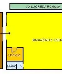 Vendita Magazzino in via Lucrezia Romana, 29