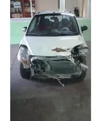 Chevrolet Matiz 800 b/gpl anno 2009 sinistrata