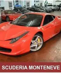 FERRARI 458 ITALIA  SCUDETTI PELLE NERA  rif. 7188680 FERRARI 458 ITALIA  SCUDETTI PELLE NERA  rif. 7188680