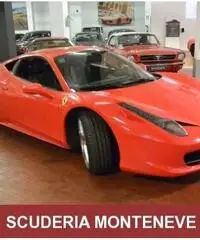 FERRARI 458 ITALIA  SCUDETTI PELLE NERA  rif. 7188680