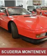 FERRARI Testarossa Testarossa -MONODADO-PELLE ROSSA-SERVICE BOOK rif. 6284706