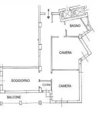 Appartamento di 3 locali in Affitto