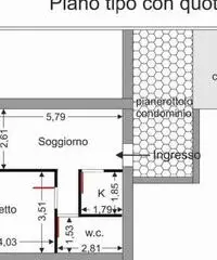 Ufficio di fronte catasto Napoli via De gasperi