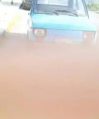 Fiat 126 color puffo anni 70 d' epoca marciante Fiat 126 color puffo anni 70 d' epoca marciante