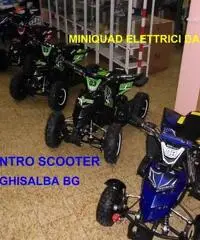 minicross elettrico da 500W bianco verde
