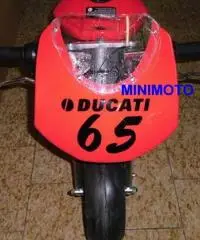 minimoto rossa a scoppio 2T