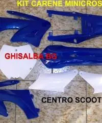 Mini scooter per bambini a scoppio 2T rosso bianco