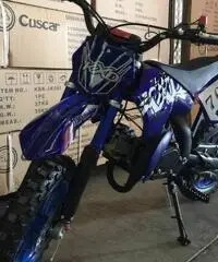 49CC 2 TEMPI CROSS MINIMOTO PITBIKE RUOTE DA 10' POLLICI