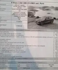 JAGUAR F-Pace 2.0d 180 CV AWD aut. Pure