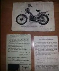 Garelli Ciclone 1978 restaurato 5V documenti manuale Garelli Ciclone 1978 restaurato 5V documenti manuale