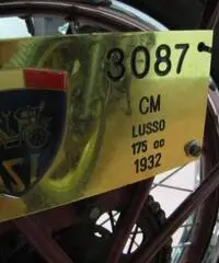 MOTO EPOCA C.M. LUSSO 175cc ASI  VESPA LAMBRETTA altre moto epoca