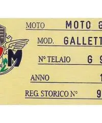 Moto Guzzi Galletto 192 cc
