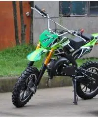 MOTO CROSS 49CC 2 TEMPI RUOTE DA 1O' MINIMOTO